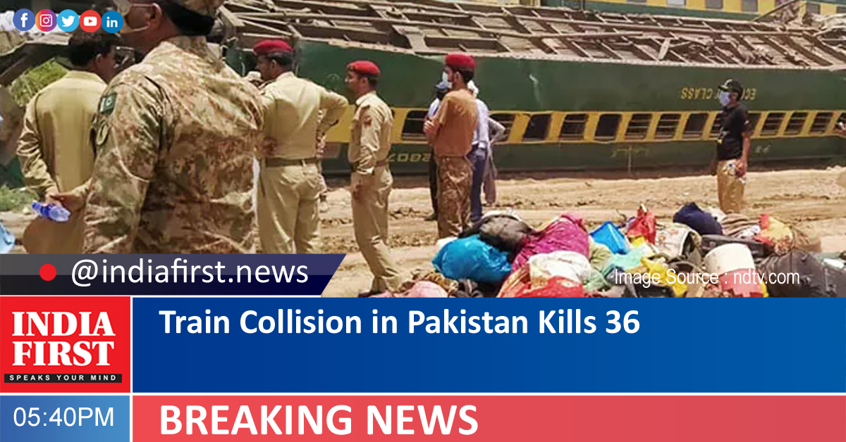 Train Collision in Pakistan Kills 36