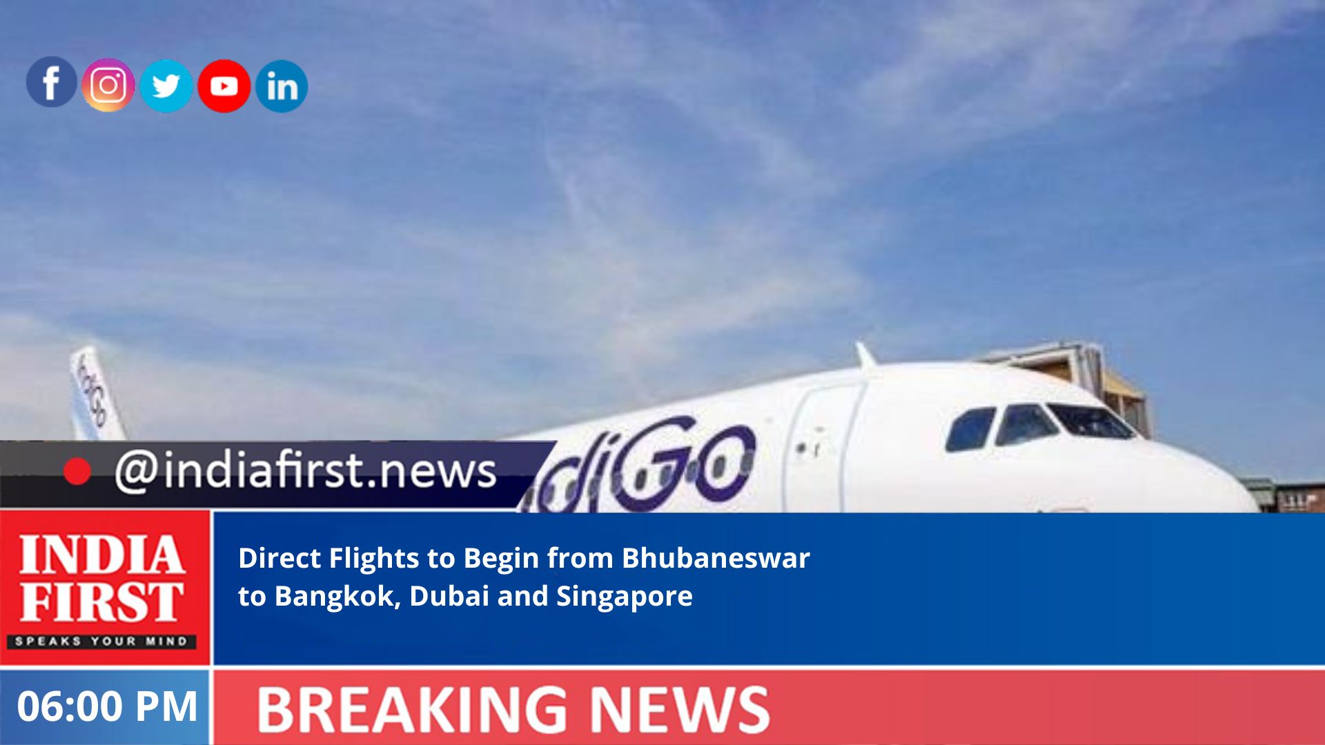 Direct Flights To Begin From Bhubaneswar To Bangkok, Dubai And ...