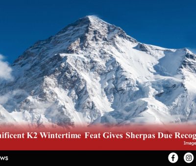 10 Nepali Sherpas became the first to scale Mount K2 in winter.