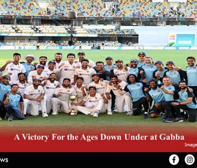 India's victory- Gabba