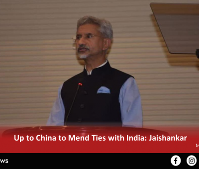 Up to China to Mend Ties with India