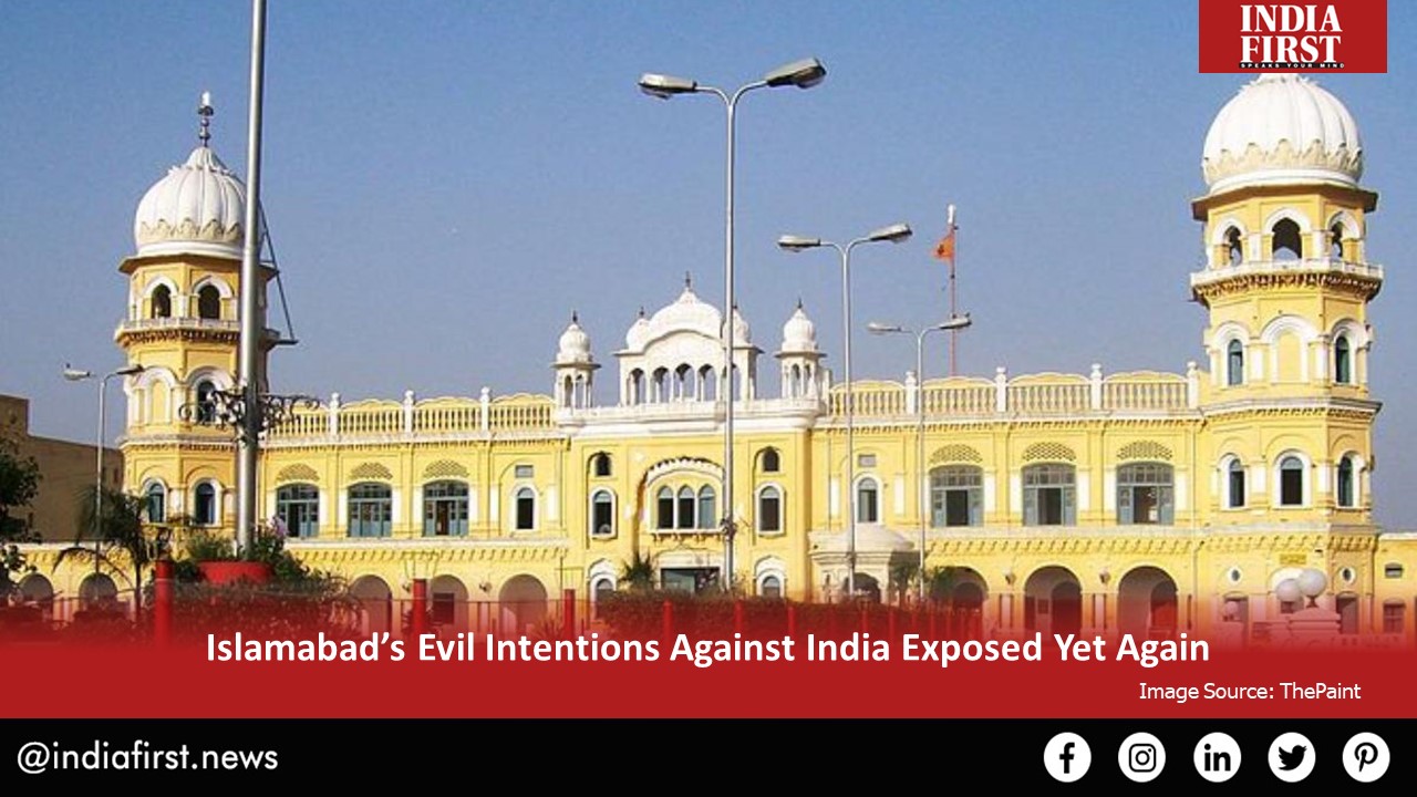 Islamabad's Evil Intentions Against India Exposed Yet Again - India First e  Newspaper