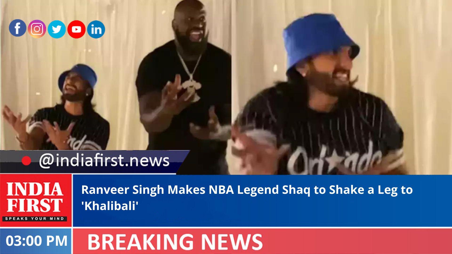 Ranveer Singh named NBA brand ambassador for India- The New Indian